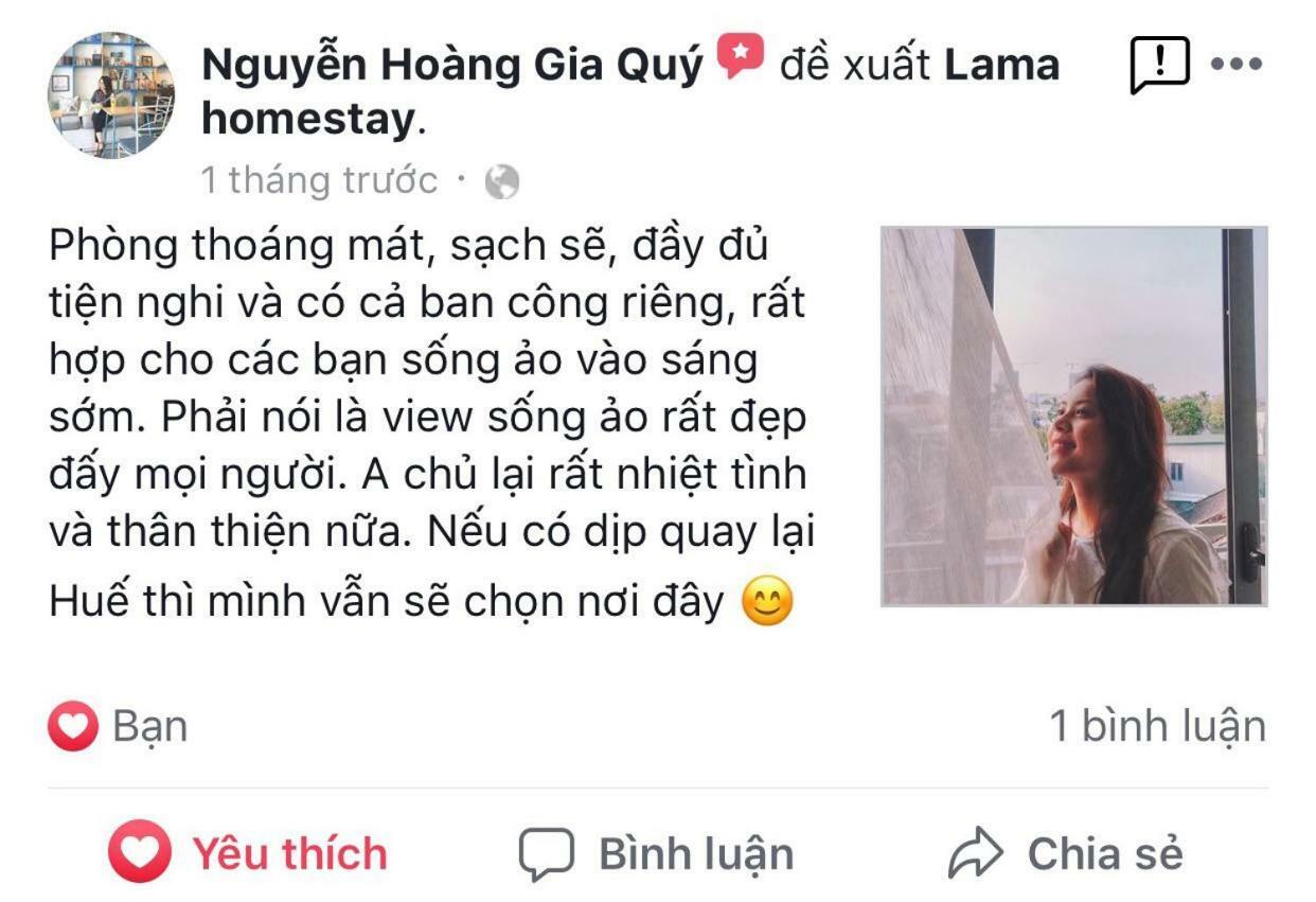 Lama Homestay Hué Eksteriør billede