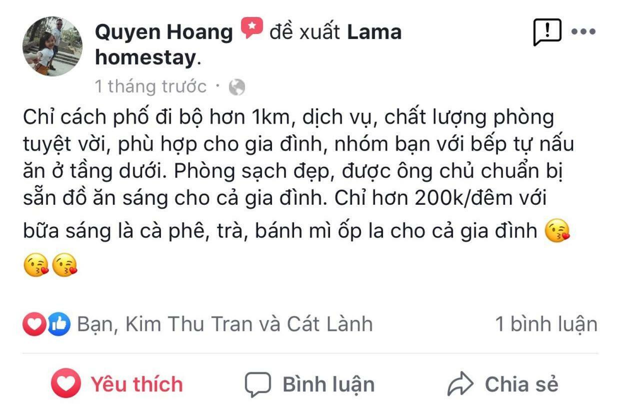 Lama Homestay Hué Eksteriør billede